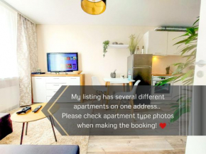 Cofy Rentals - near-centrally located, quiet district, air-conditioning, free parking, 24-7 express check-in-out, close to nature, everything you need for living!